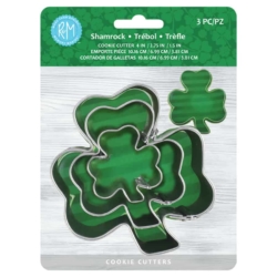 Shamrock Cookie Cutters 3 PC Nested Set