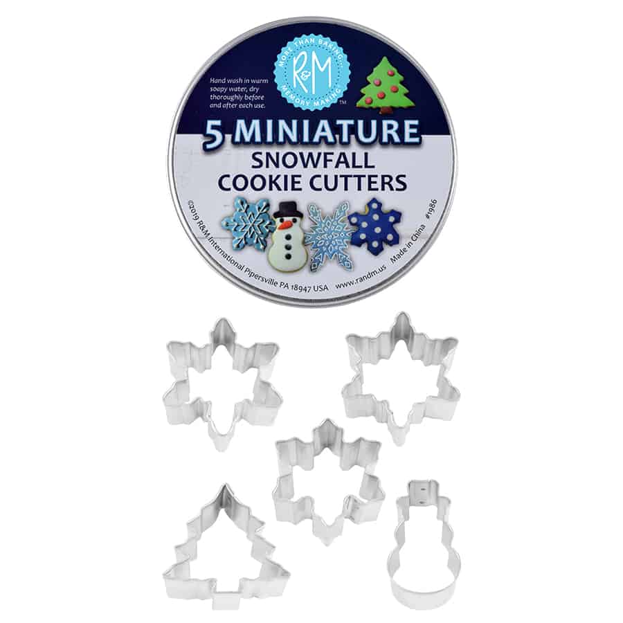 Mini Winter Cookie Cutter Set (5 Pieces) | R&M International