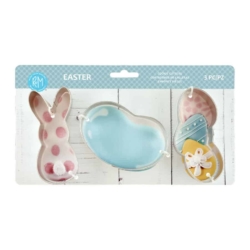 Easter 3PC Cookie Cutter Set