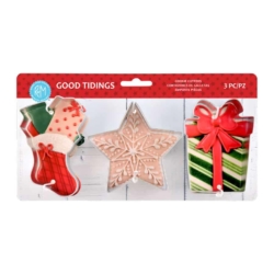 Good Tidings 3PC Cookie Cutter Set