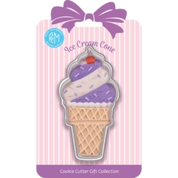 Ice Cream Cone Cookie Cutter 4″ Carded