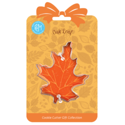 Oak Leaf Cookie Cutter 3.5″ Carded